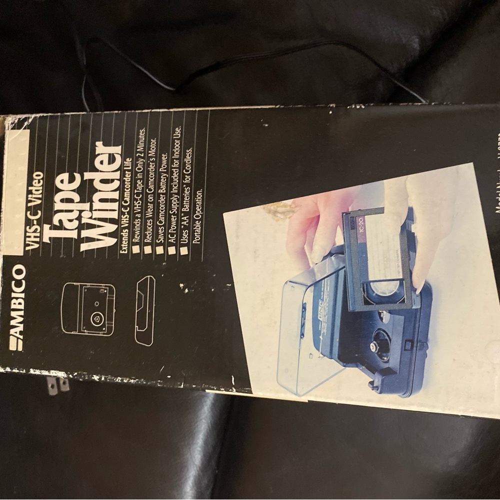 Ambani VHS-C Tape rewinder - Picture 1 of 3